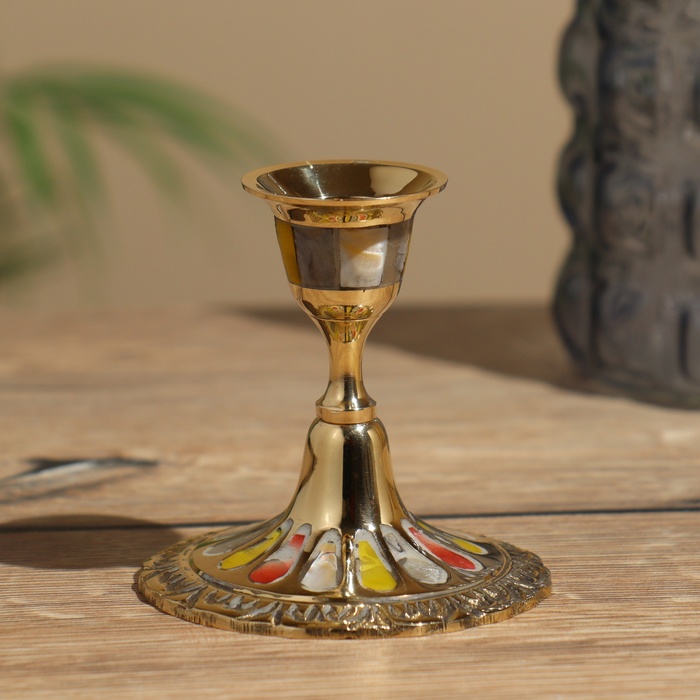 Подсвечник «Сэм», 9 см, латунь