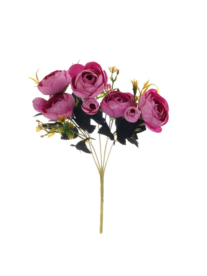 Букет искусственный «Пион грация», h=25 см, МИКС