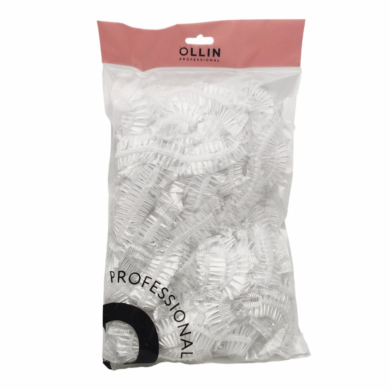 Ollin Шапочка для душа одноразовая, прозрачный, 50 шт. 23370