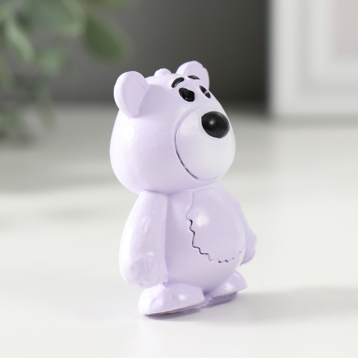 Фигурка полистоун «Яркий мишка», 2×4×5 см, МИКС