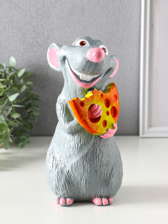 Копилка для денег «Рататуй», гипс, 25×12×16 см