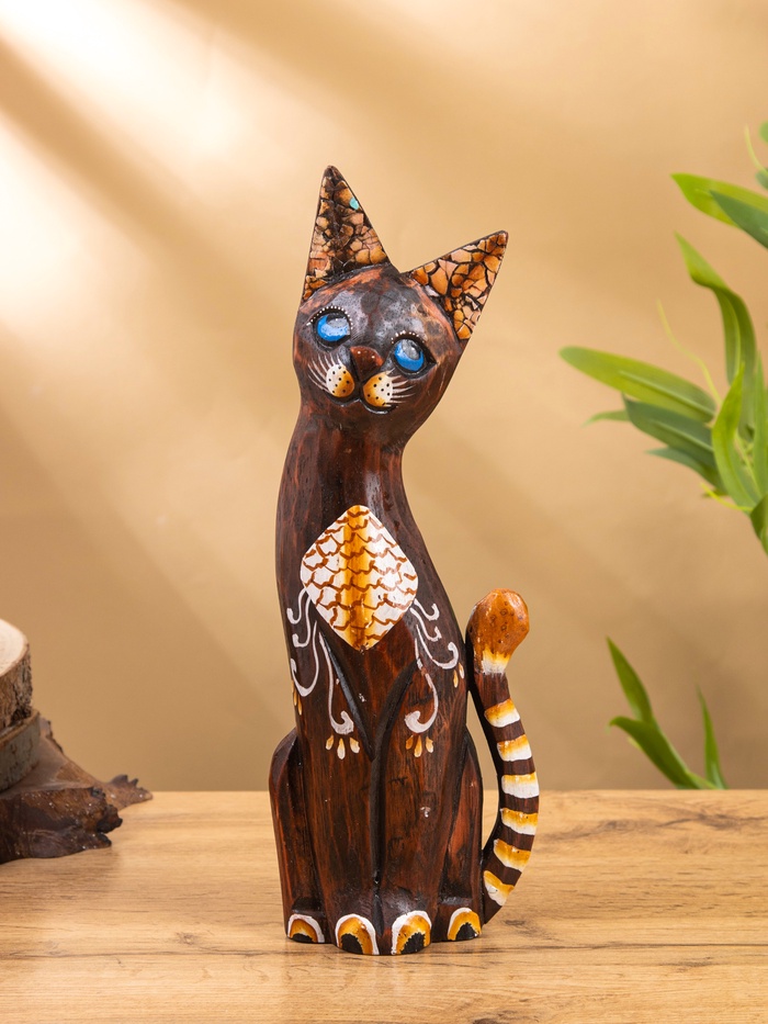 Интерьерный сувенир «Кошка», 30 см