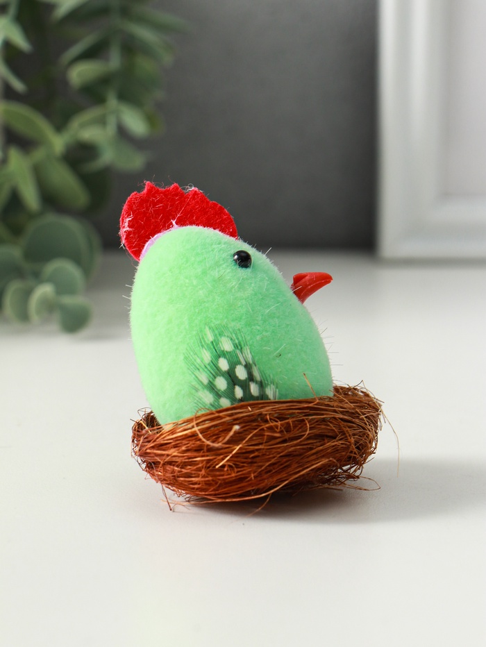 Фигурка пасхальная «Цыплёнок в гнезде», 5×5×7.5 см