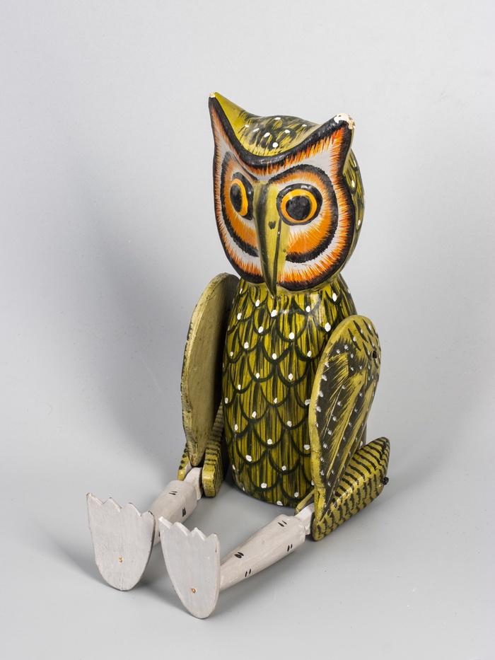 УЦЕНКА Сувенир «Сова», висячие лапки, 23 см, дерево