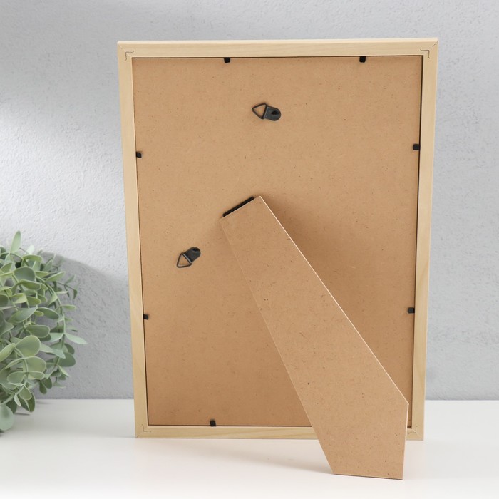 Фоторамка для фото 21×30 см Ellis, МДФ, с паспарту, натуральный