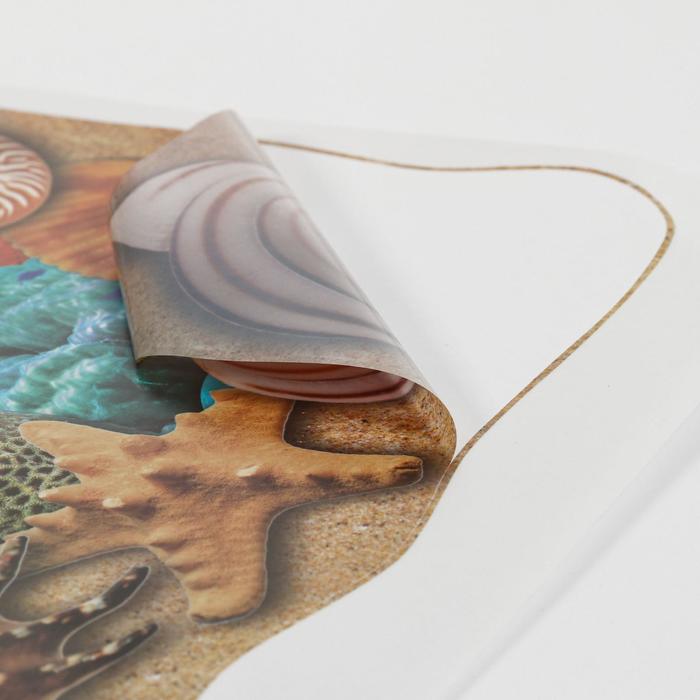 Интерьерная наклейка 3Д TAKE IT EASY «Дельфины», на стену, 90×60 см, влагостойкая, ПВХ