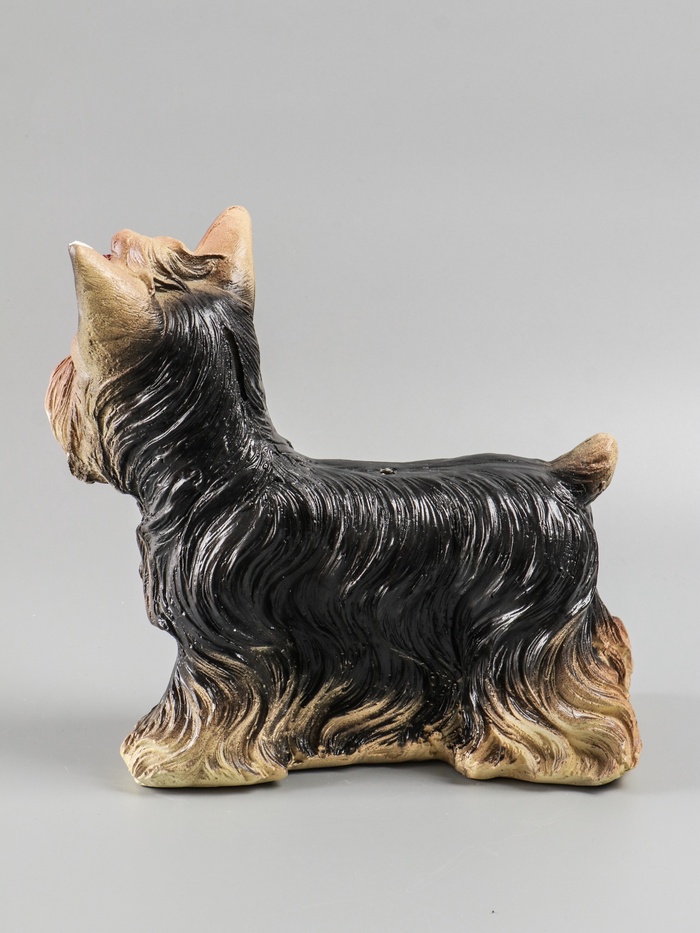 УЦЕНКА Копилка «Йоркширский терьер» стоя, 16×32×28 см