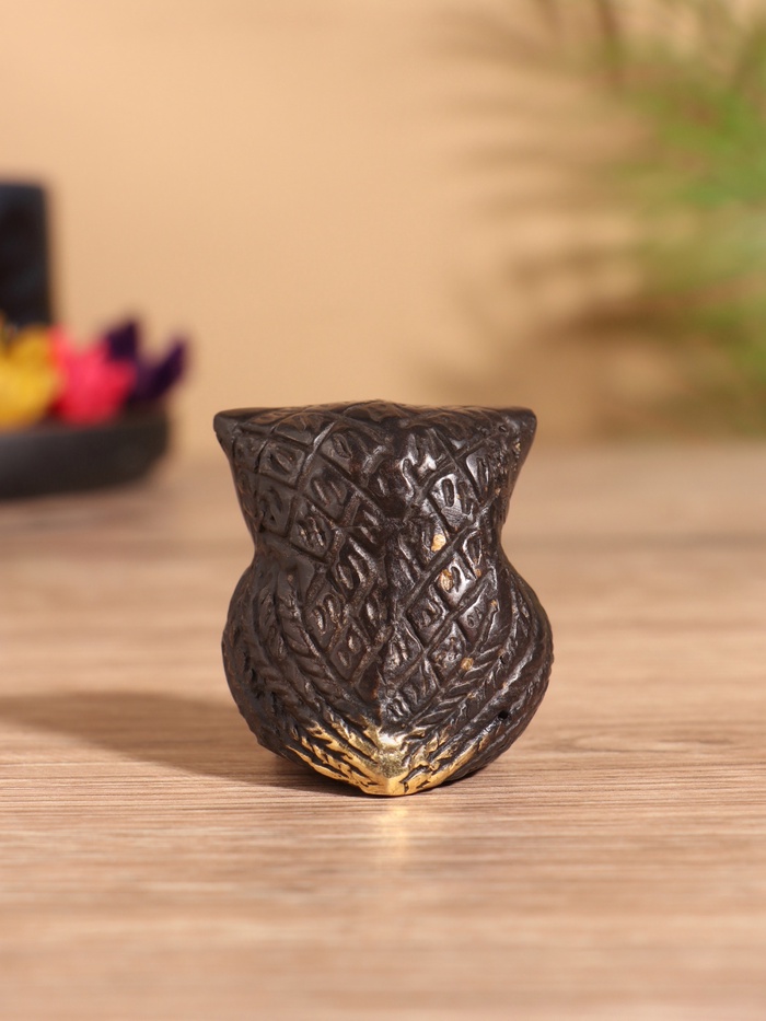 Сувенир «Сова», 4×4×5 см, бронза