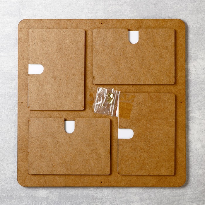 Фоторамка - коллаж на 4 фото 10×15 см Charlotte, (пластиковый экран)