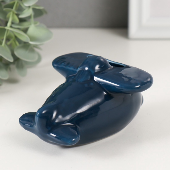 Копилка для денег «Маленький самолёт», керамика, 10.5×9×5.5 см