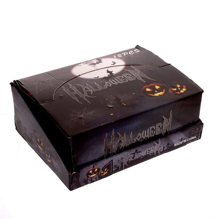 Фигурка светящаяся «Хэллоуинский череп», LED-ночник, МИКС