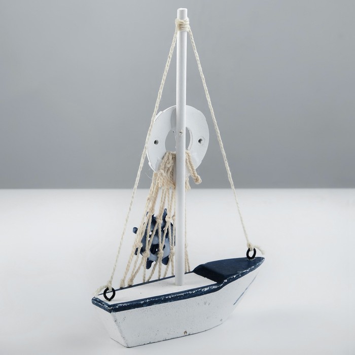 Фигурка дерево «Модель корабля. Яхта», 17×11 см