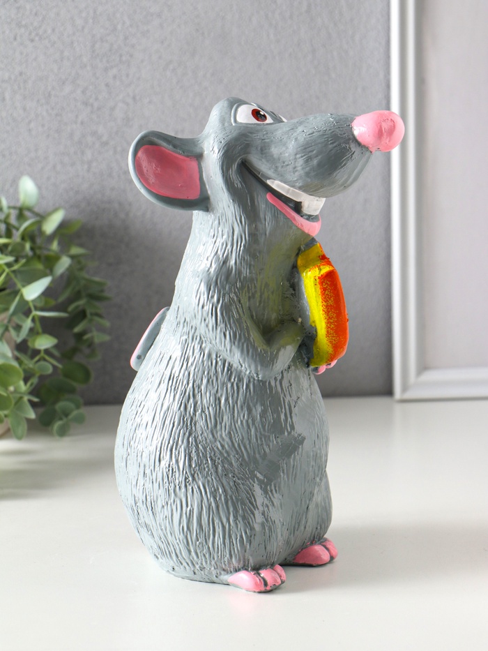 Копилка для денег «Рататуй», гипс, 25×12×16 см