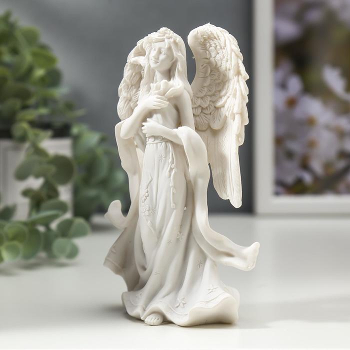 Фигурка полистоун «Ангел-девушка воздушная», 12.5×7.5×5 см, МИКС