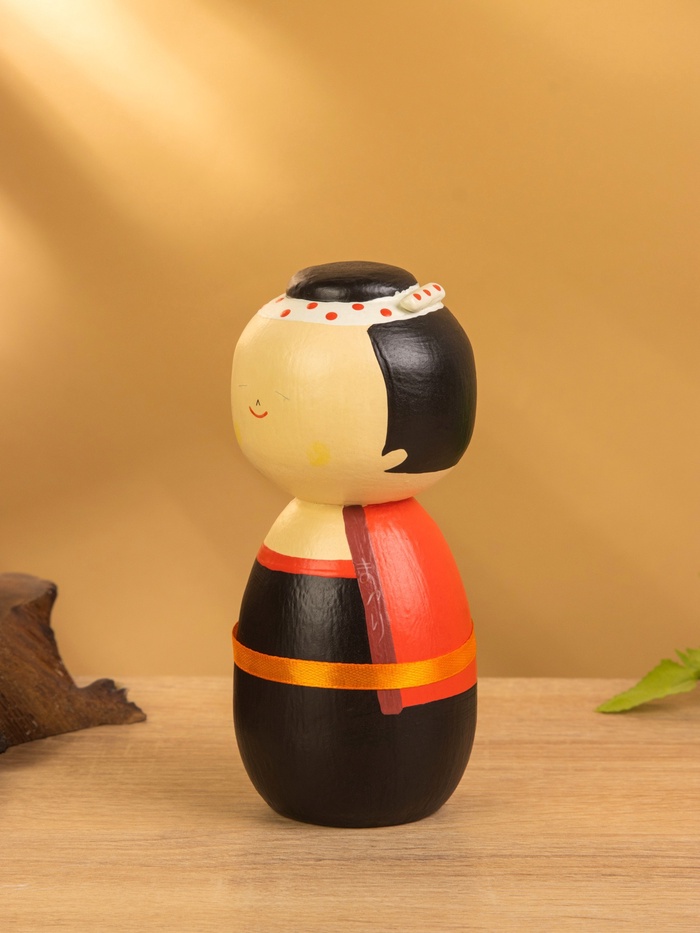 Японская кукла кокеши «Ямато», 7×7.5×15 см