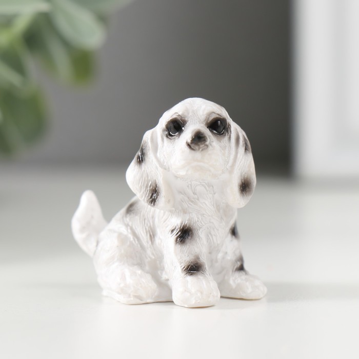 Фигурка полистоун «Пятнистый пёс», 2.8×3×4 см, МИКС