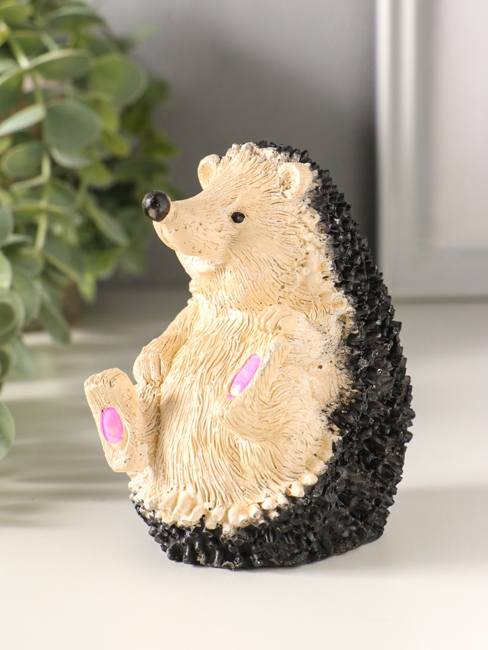 Фигурка гипс «Ёжик»,11×8×6 см, цветной