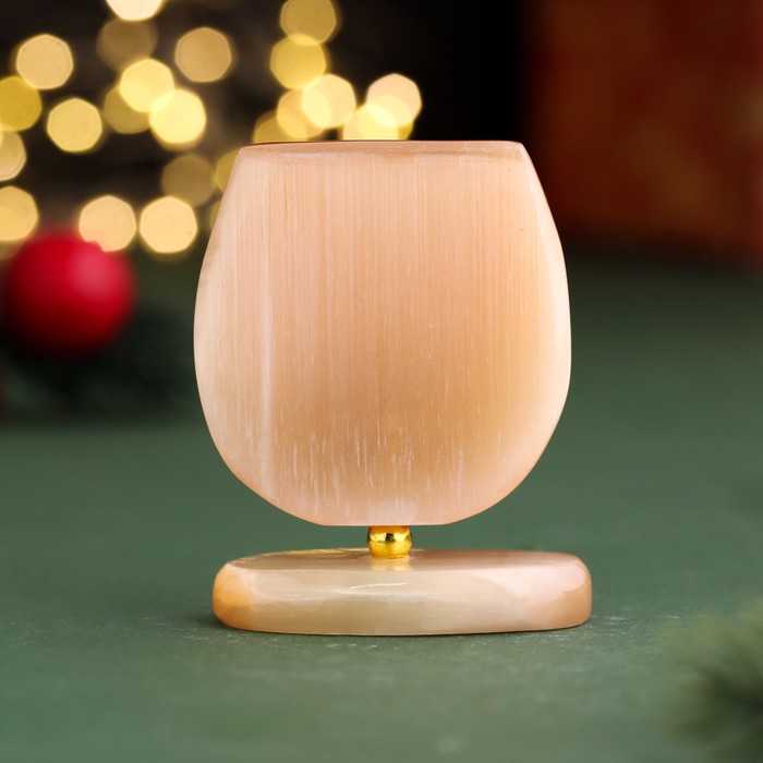 Фигурка «На успех! Кобра и подкова», селенит, 2.5×4.5×6 см