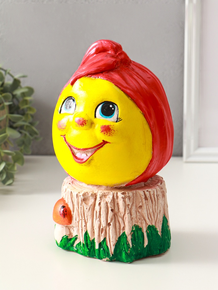 Копилка для денег «Колобок», гипс, 22×14×13 см