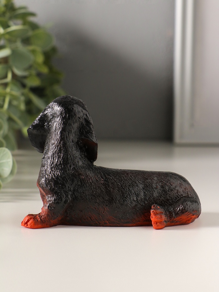 Фигурка «Такса», 7×10×5 см