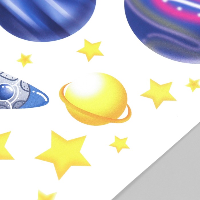 Интерьерная наклейка «Космонавты», 30×50 см