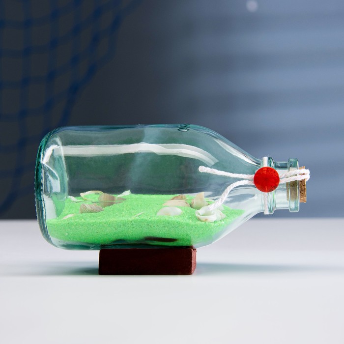 Фигурка «Сувенир в бутылке. Ракушки», 15×8×8 см, МИКС