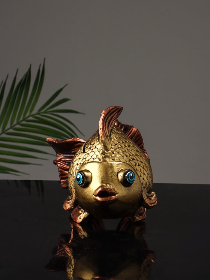 Копилка для денег «Золотая рыбка», гипс, 13×25 см