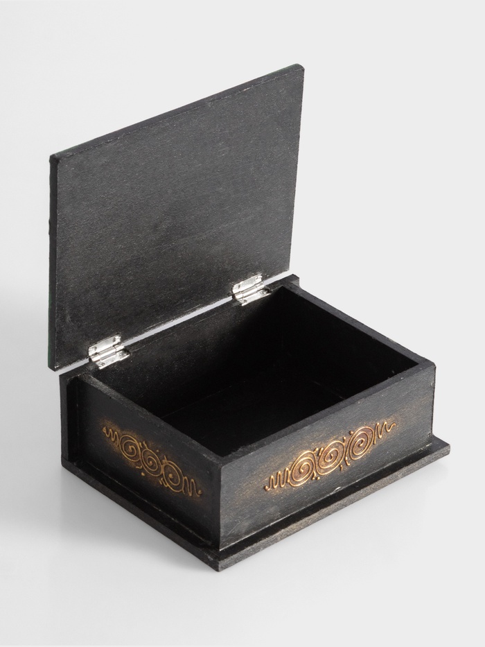 Шкатулка «Ом», 19×15×7 см, МДФ