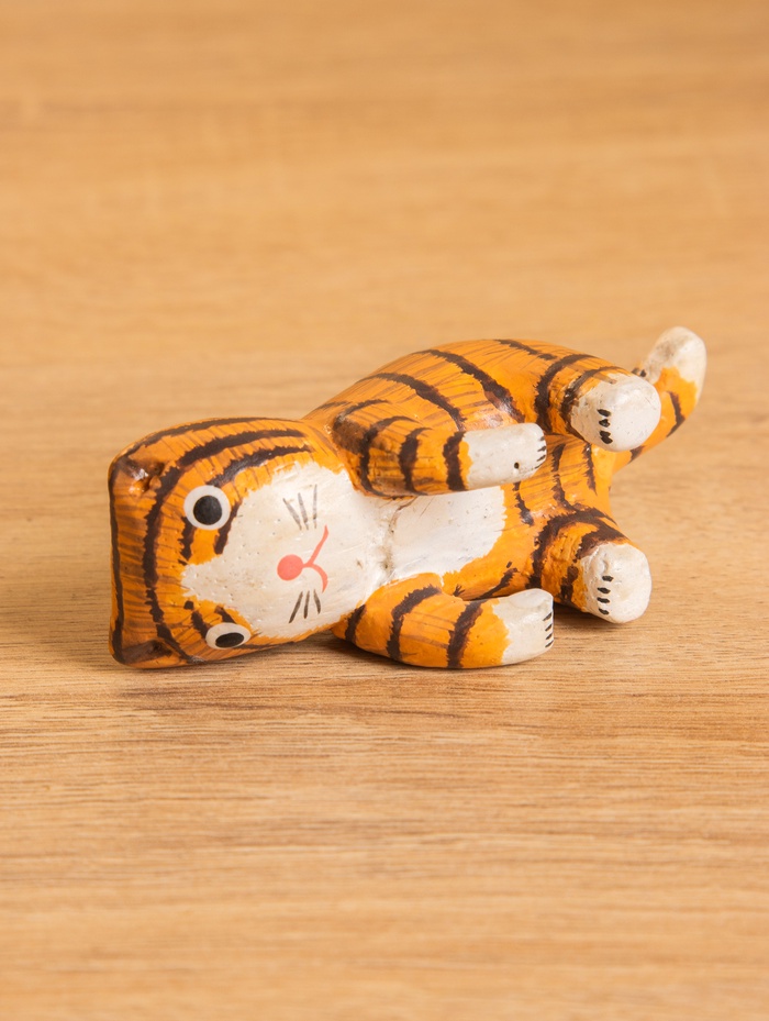 Сувенир «Цепкий Котёнок», 2.5×3.5×7 см, дерево, оранжевый