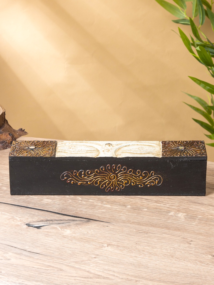 Шкатулка «Будда», 32×7×7 см, МДФ