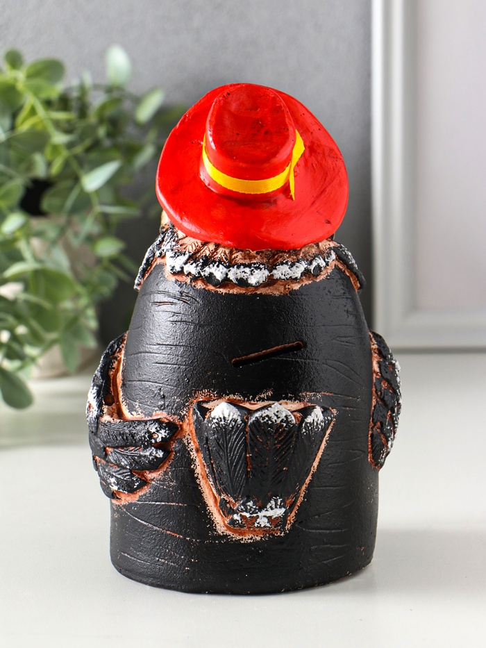 Копилка для денег «Ворон», гипс, 18×12×13 см