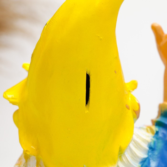 Копилка для денег «Гном с яблоками», гипс, 30×15×9 см