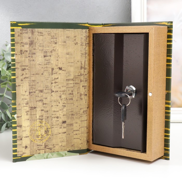 Шкатулка книга - сейф «Бюст девушки», дерево, искусственная кожа, 21×13×5 см