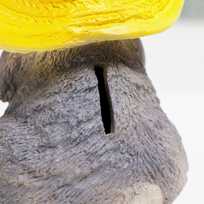 Копилка для денег «Зайчик с бабочкой», гипс, 20 см