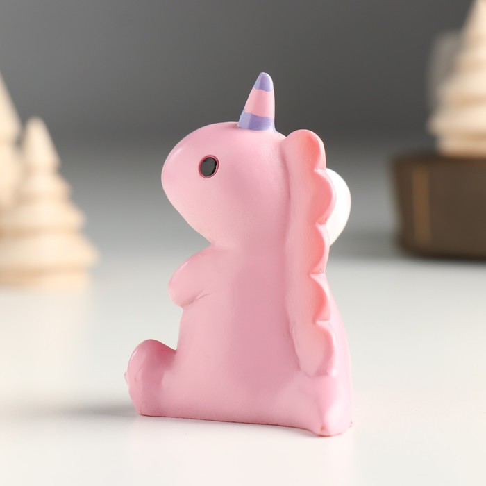 Фигурка полистоун «Дино-единорог: сладкоежка», 5×5×7 см, МИКС