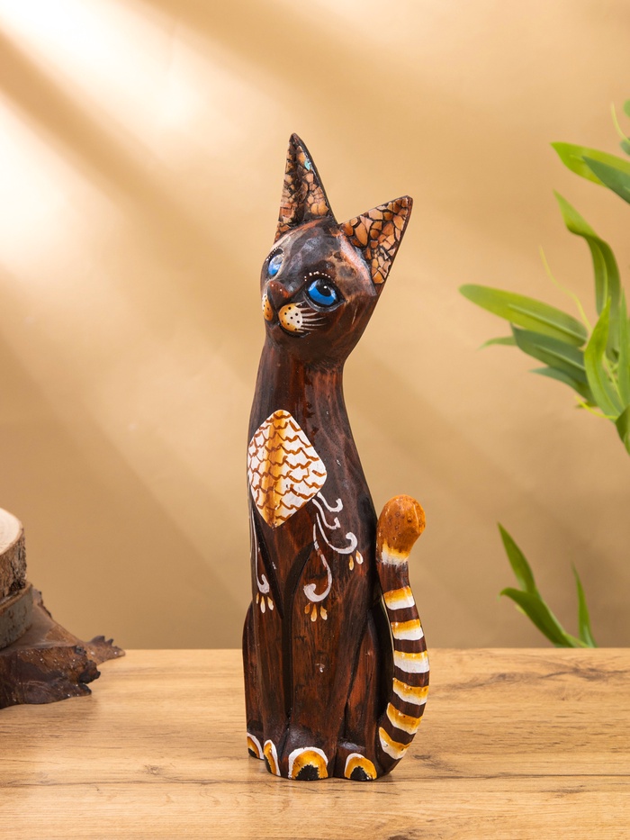 Интерьерный сувенир «Кошка», 30 см