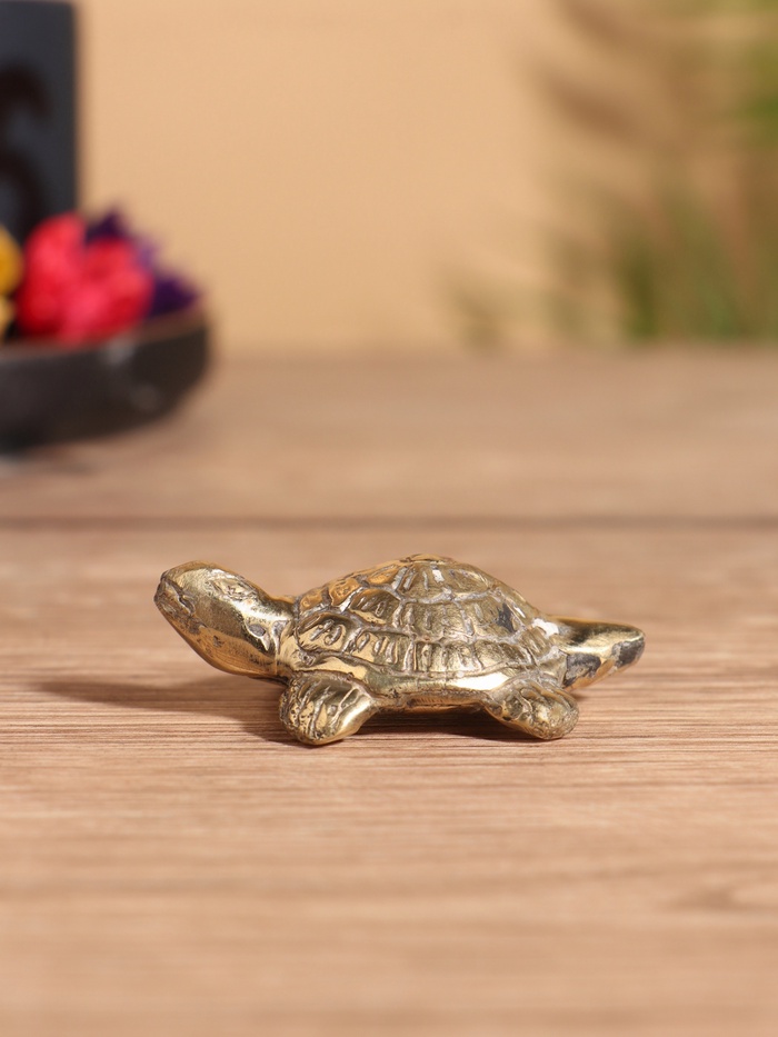 Сувенир «Черепашка», 7×5×2 см, бронза
