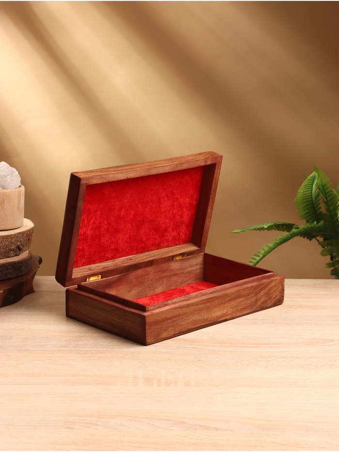 УЦЕНКА Шкатулка «Бесконечность», 25×15×6 см, дерево