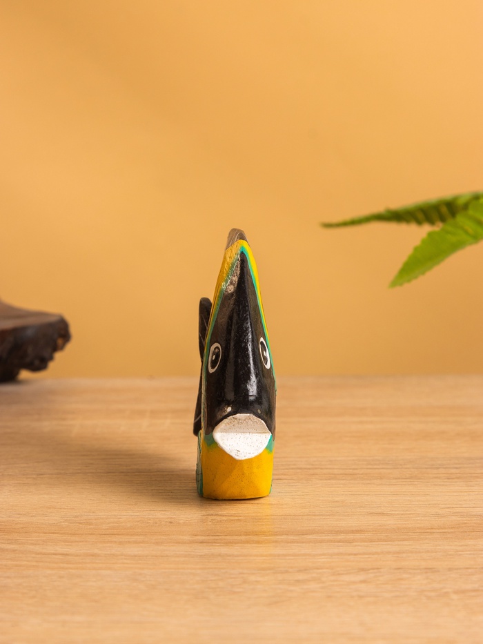 Сувенир «Экзотическая рыбка», 8×10×2.5 см, дерево