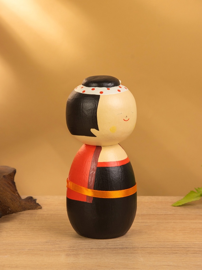 Японская кукла кокеши «Ямато», 7×7.5×15 см