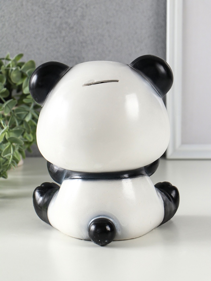 Копилка для денег «Панда», гипс, 19×16×15 см