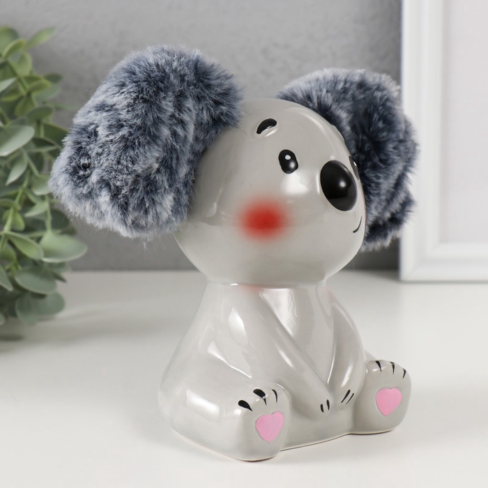 Копилка для денег «Милая коала», керамика, 14×10×15 см