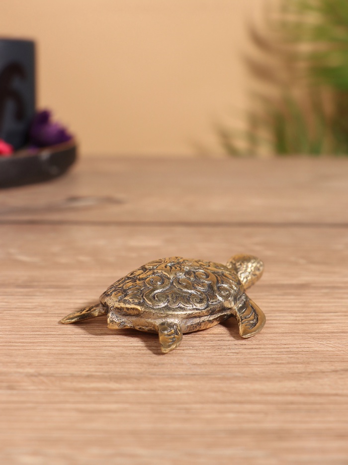 Сувенир «Черепаха», 8×7×2 см, бронза