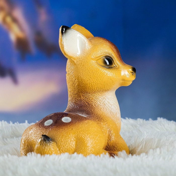 Копилка для денег «Оленёнок», гипс, 16×11×17 см