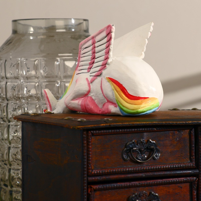 УЦЕНКА Сувенир дерево «Единорог» 20×12×6 см