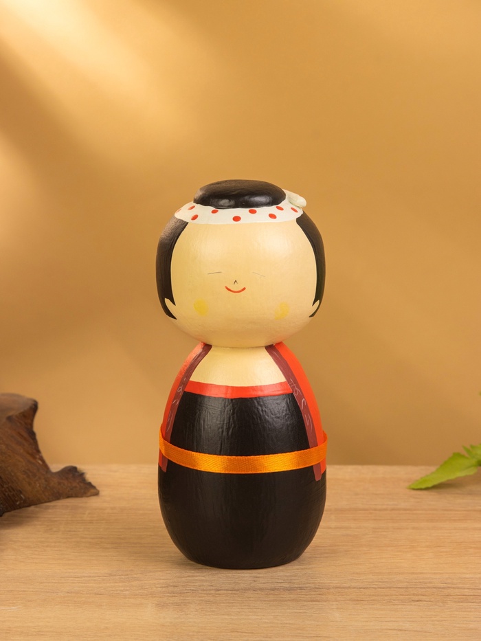 Японская кукла кокеши «Ямато», 7×7.5×15 см