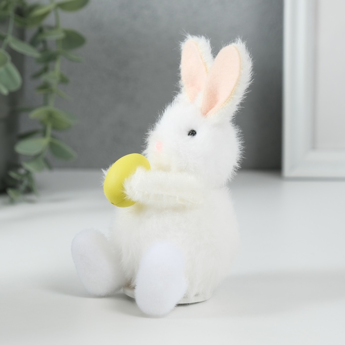 Фигурка «Зайка с яичком», 6.5×7×11.5 см