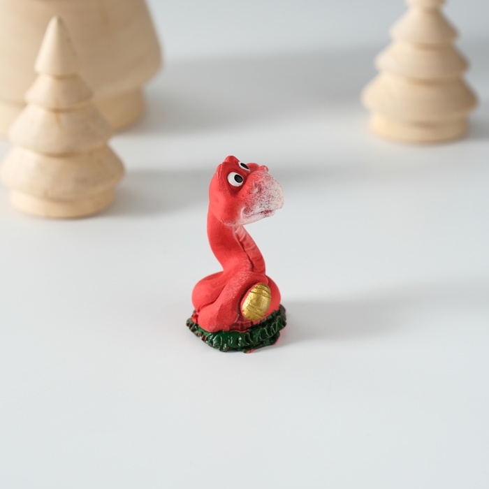 Фигурка полистоун «Добрая змейка», 2.5×2.5×4 см, МИКС