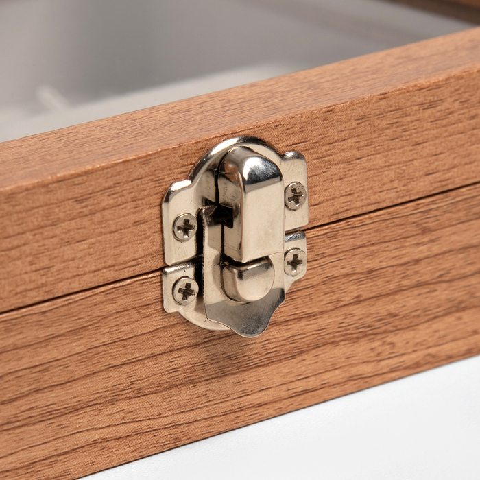 Шкатулка для украшений Amaya, 12 крючков, 20×15×4.5