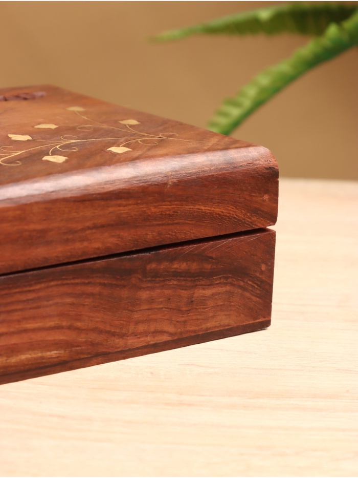 УЦЕНКА Шкатулка «Фантазия», 20×13×6 см, дерево